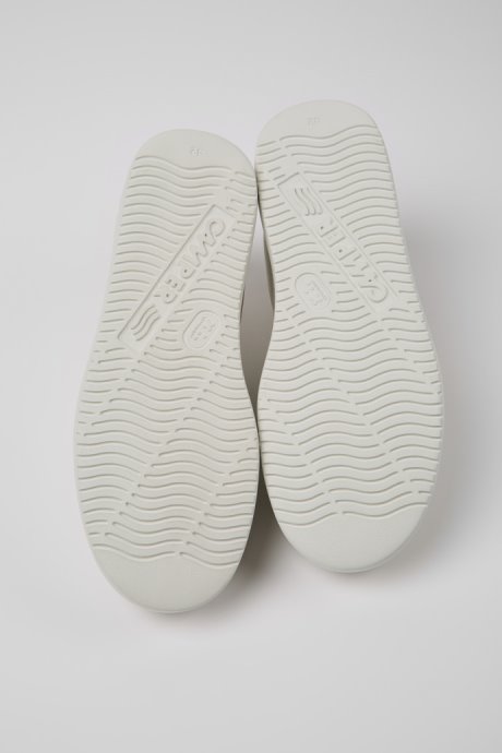 Runner K21 White Non-Dyed Leather Sneakers For Men Camper New Arrivals