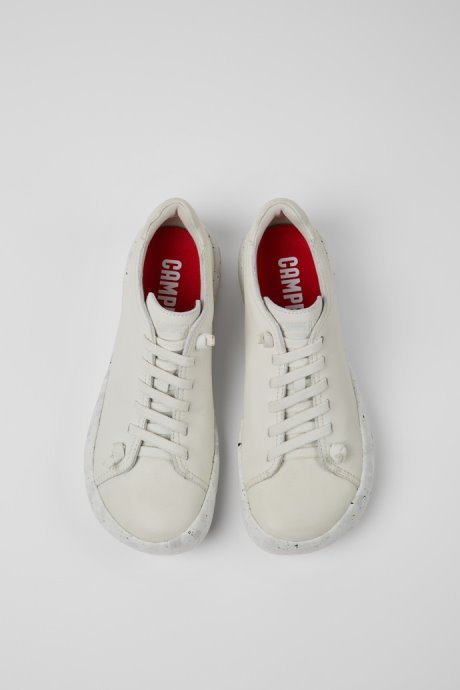 Exclusive Camper Peu Stadium White Leather Sneakers For Men