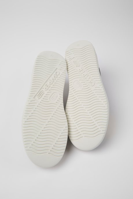 Camper Twins Black Leather And Nubuck Sneakers For Men New Arrivals