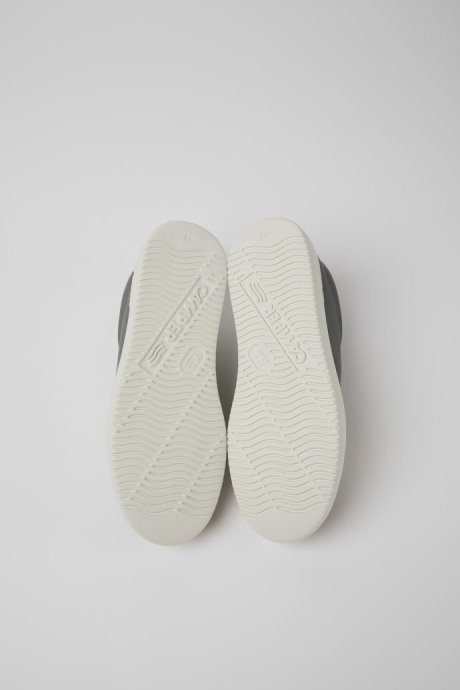 Exclusive Camper Runner K21 Gray Leather And Nubuck Sneakers For Men