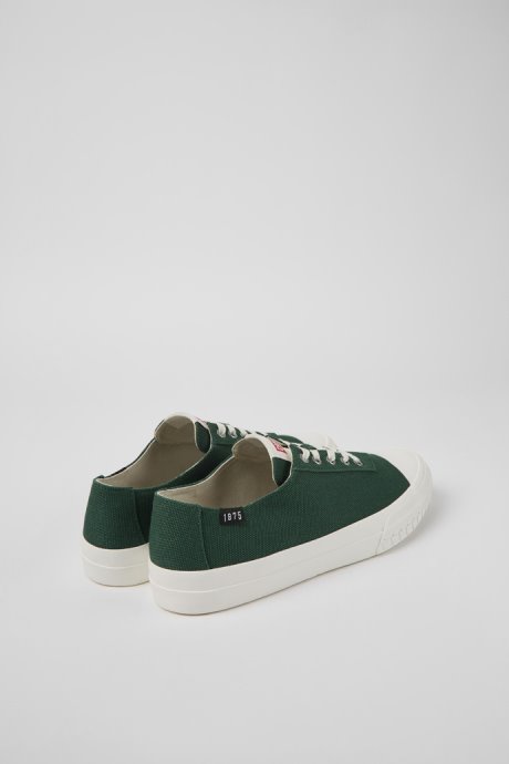 Design Camaleon Green Recycled Cotton Sneakers For Men Camper