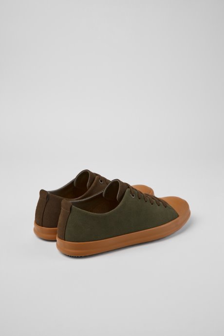 Camper Design Twins Multicolored Nubuck Shoes For Men