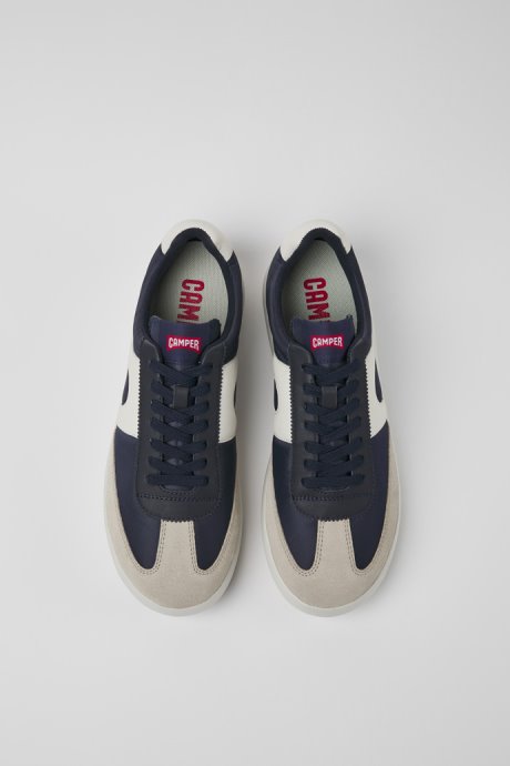 Pelotas Xlite Blue Textile And Leather Sneakers For Men Exclusive Camper