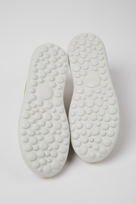 Pelotas Xlite Beige Leather Sneakers For Men Camper New Arrivals