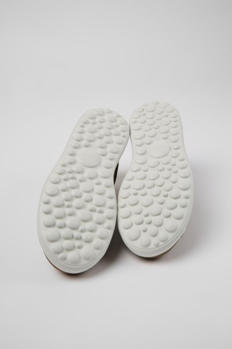 Exclusive Camper Pelotas Xlite Brown Leather Sneakers For Men