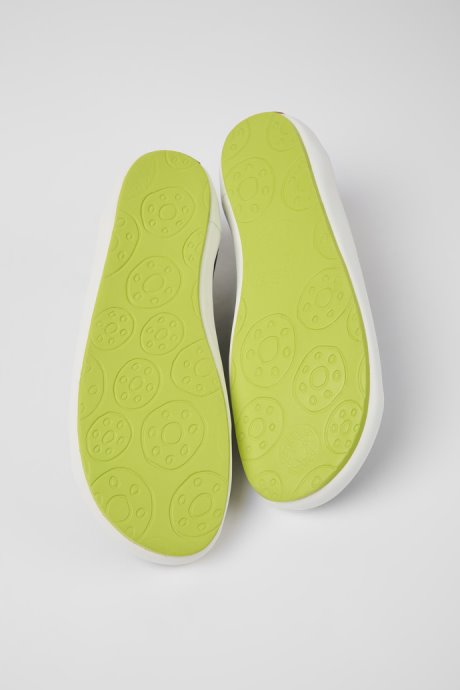 Design Peu Rambla Green Textile Sneakers For Men Camper