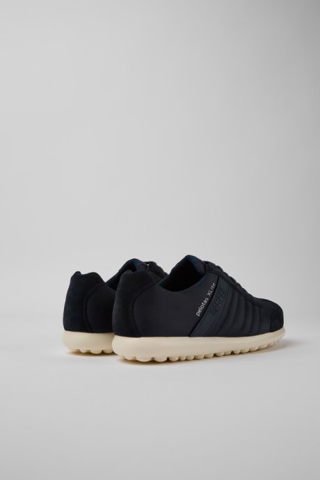 Camper Design Pelotas Xlite Navy Textile And Nubuck Shoes For Men
