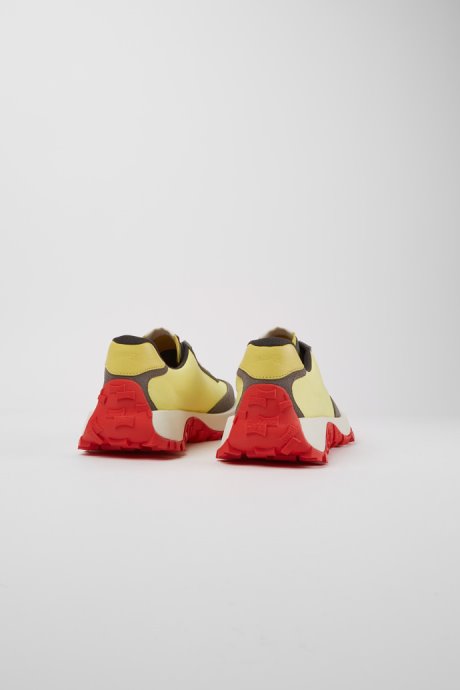 Camper Design Drift Trail Vibram Multicolored Textile And Nubuck Sneakers For Men