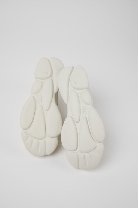 Design Karst White Non-Dyed Leather Sneakers For Men Camper