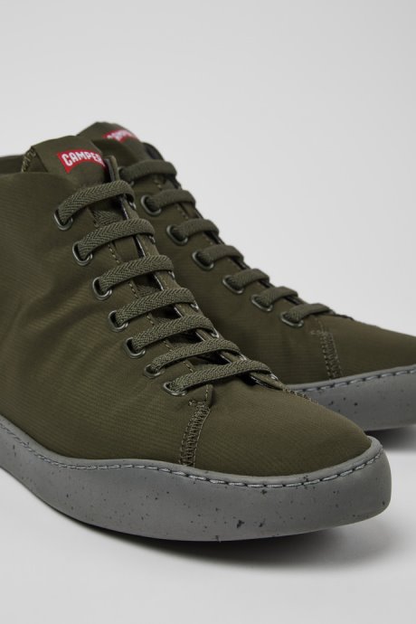 Exclusive Camper Peu Touring Green Recycled Pet Sneakers For Men