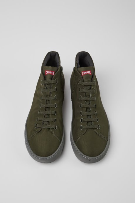 Exclusive Camper Peu Touring Green Recycled Pet Sneakers For Men