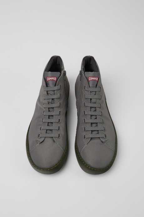 Camper Peu Touring Gray Recycled Pet Sneakers For Men New Arrivals