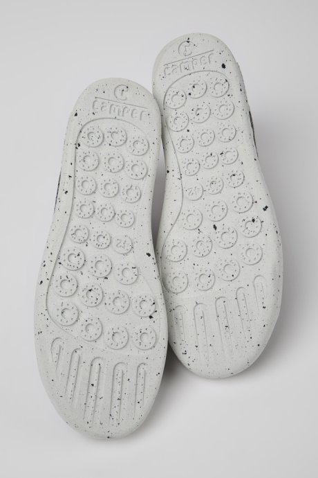 Peu Touring Gray And Black Recycled Wool Sneakers For Men Exclusive Camper