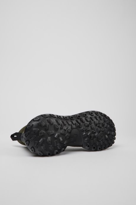 Exclusive Camper Crclr Gore-Tex Green Nubuck And Textile Ankle Boots For Men