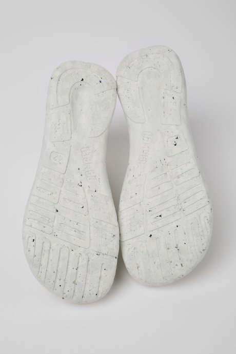 Camper Peu Stadium White Non-Dyed Leather Ankle Boots For Men New Arrivals