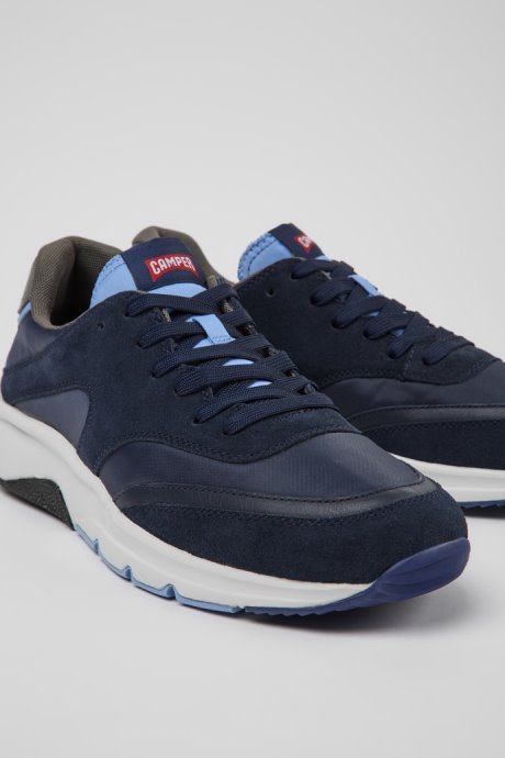 Drift Multicolored Textile And Nubuck Sneakers For Men Camper New Arrivals