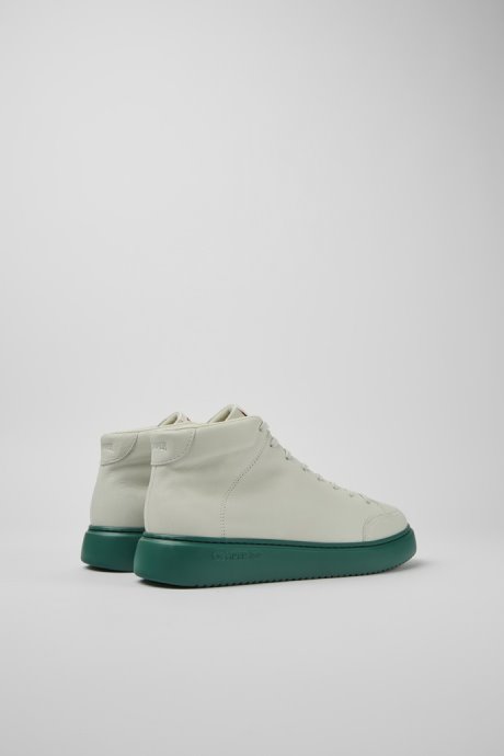 Exclusive Camper Runner K21 White Non-Dyed Leather Sneakers For Men