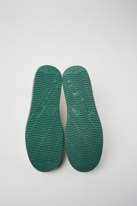 Exclusive Camper Runner K21 White Non-Dyed Leather Sneakers For Men