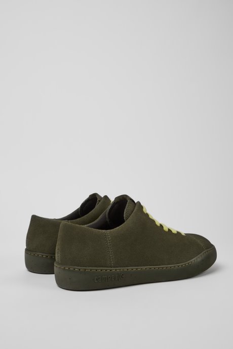 Peu Touring Green Nubuck Sneakers For Men Camper New Arrivals