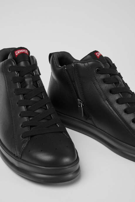 Runner Black Leather Sneakers Camper New Arrivals