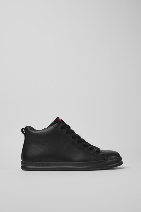 Runner Black Leather Sneakers Camper New Arrivals