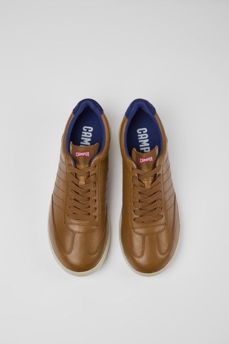 Pelotas Xlite Brown And Blue Sneakers For Men Camper New Arrivals