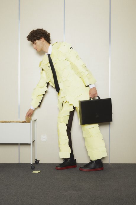 Exclusive Camper Runner Black Leather Sneakers For Men