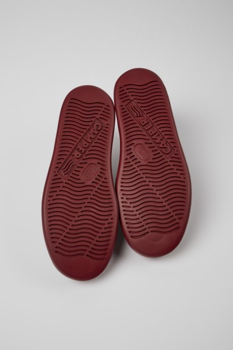 Exclusive Camper Runner Black Leather Sneakers For Men