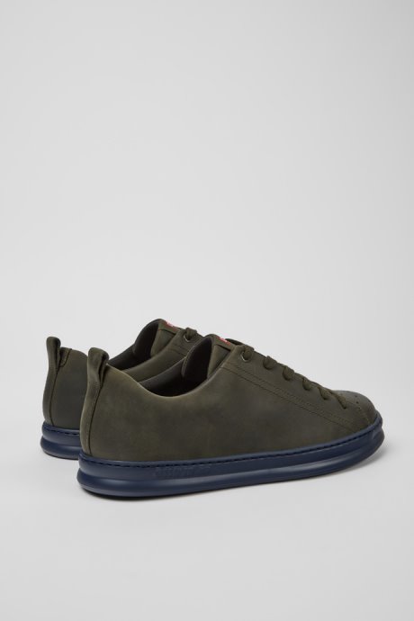Runner Green Leather Sneakers For Men Camper New Arrivals