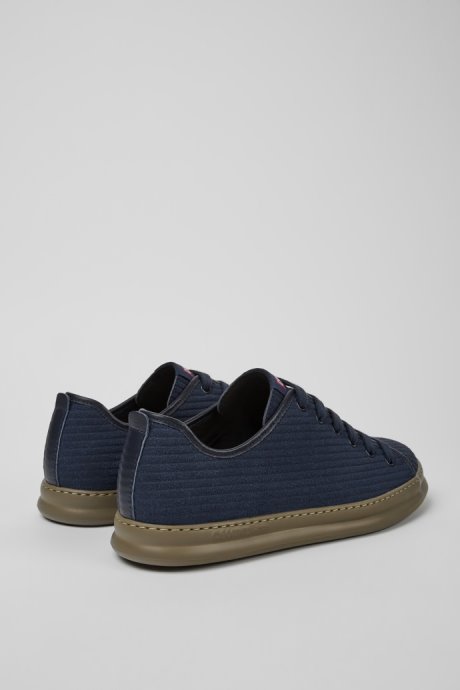 Runner Blue Leather And Nubuck Sneakers For Men Exclusive Camper