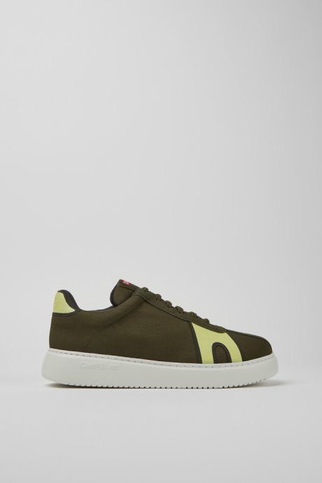 Runner K21 Green And Yellow Sneakers For Men Exclusive Camper