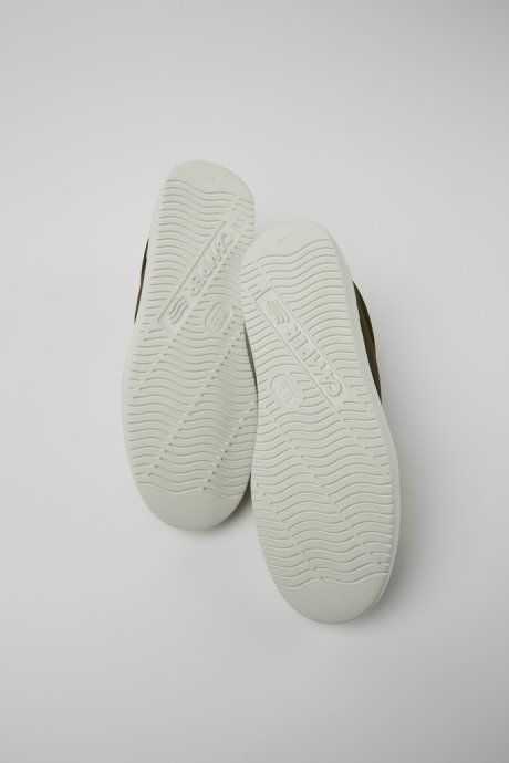 Runner K21 Green And Yellow Sneakers For Men Exclusive Camper