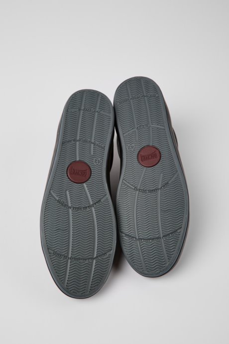 Camper Andratx Black Leather And Nubuck Sneakers For Men New Arrivals