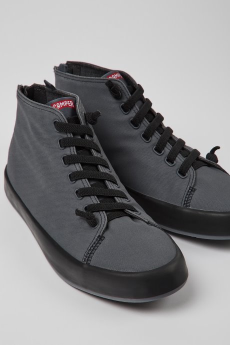 Andratx Gray Textile Sneakers For Men Camper New Arrivals