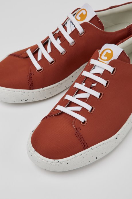 Exclusive Camper Peu Touring Red Recycled Pet Sneakers For Men