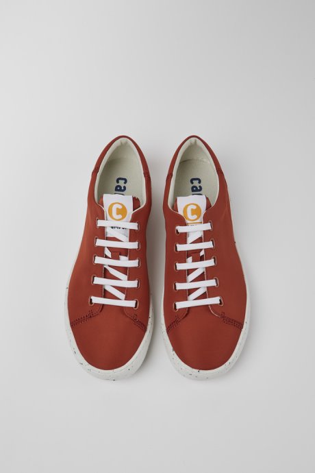 Exclusive Camper Peu Touring Red Recycled Pet Sneakers For Men