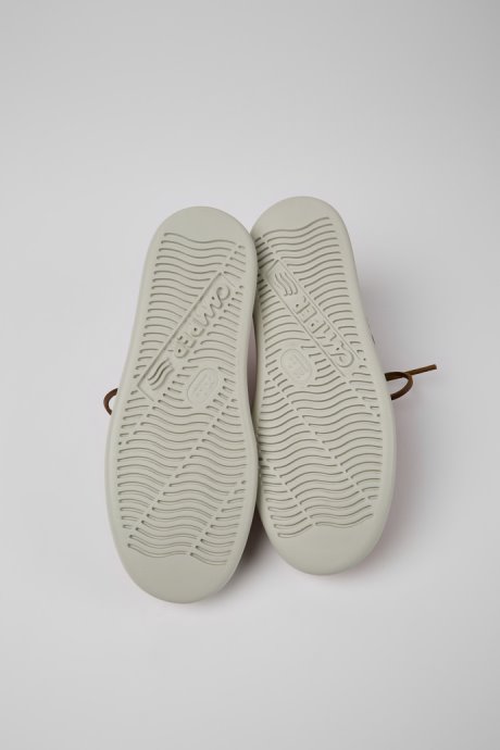 Design Runner Red Recycled Cotton Shoes For Men Camper