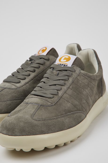 Pelotas Xlite Grey Nubuck Sneakers For Men Camper New Arrivals