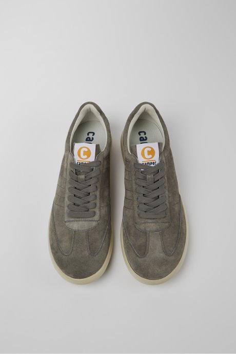 Pelotas Xlite Grey Nubuck Sneakers For Men Camper New Arrivals