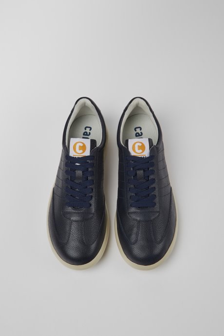 Design Pelotas Xlite Blue Leather Sneakers For Men Camper