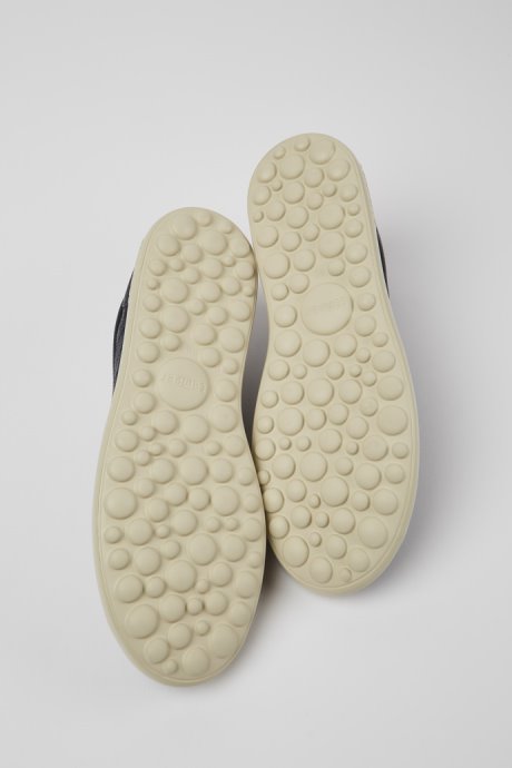 Design Pelotas Xlite Blue Leather Sneakers For Men Camper