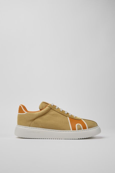 Camper Runner K21 Brown Orange And Beige Sneakers For Men New Arrivals