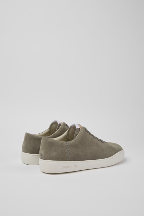 Design Peu Touring Grey Nubuck Sneakers For Men Camper