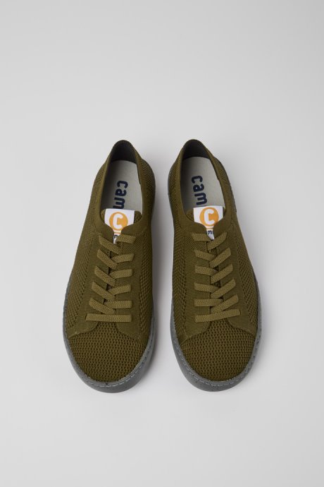Camper Design Peu Touring Green Recycled Pet Sneakers For Men
