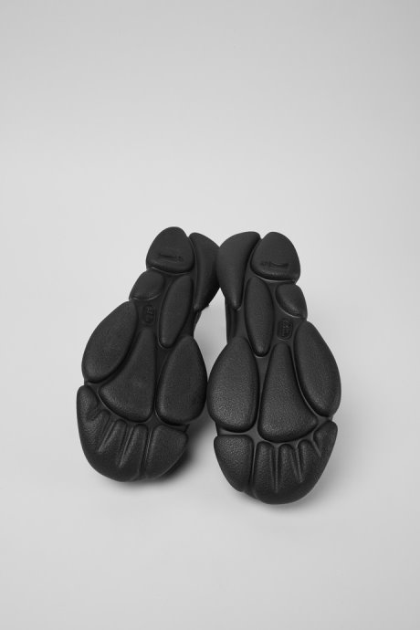 Camper Design Karst Black Leather Shoes For Men