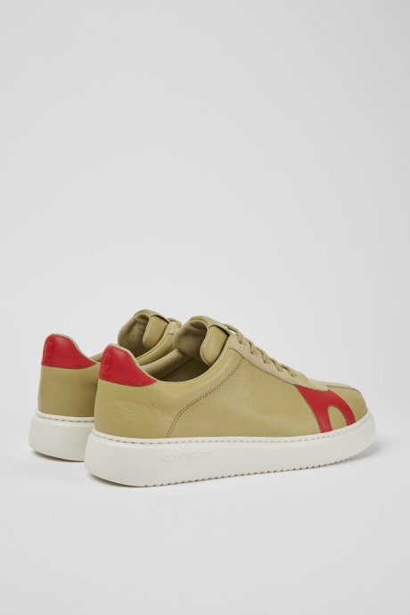 Camper Runner K21 Beige Suede And Leather Sneakers New Arrivals