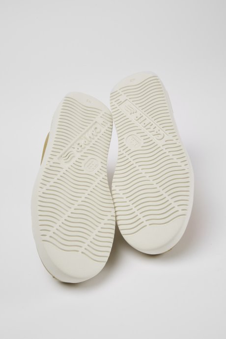 Camper Runner K21 Beige Suede And Leather Sneakers New Arrivals