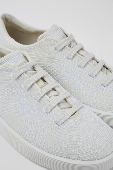 Courb Tencel White Sneakers For Men Camper New Arrivals