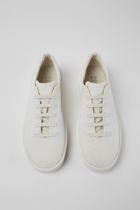 Courb Tencel White Sneakers For Men Camper New Arrivals