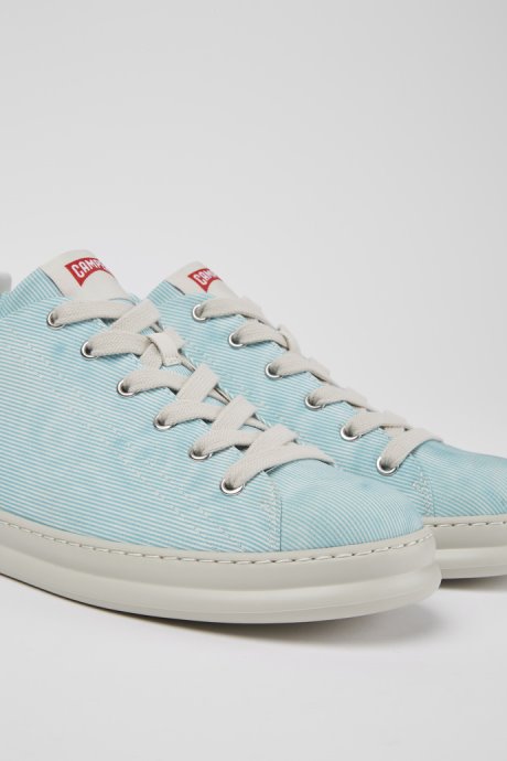 Exclusive Camper Twins Turquoise Printed Sneakers
